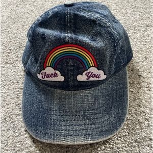 fuck you graphic hat